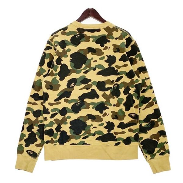 A BATHING APE アベイシングエイプ スウェット クルーネック
