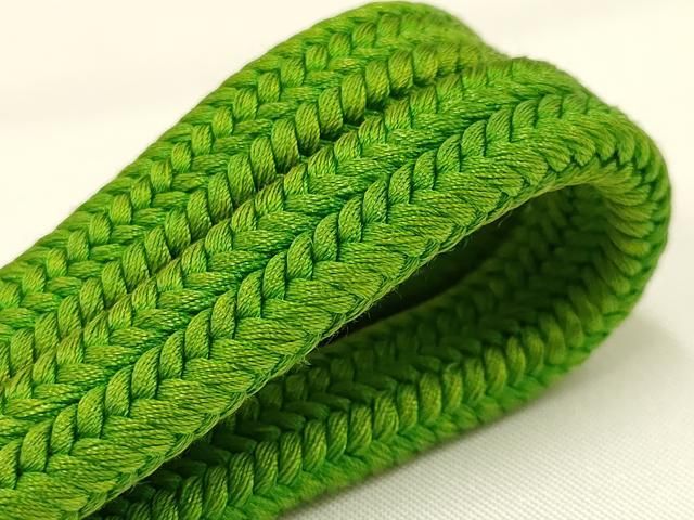 平和屋着物● 上 有職組紐道明 帯締め 冠組 鶸萌黄色 宮内庁御用 国立博物館御用 東京芸術大学御用 AABB3753ay