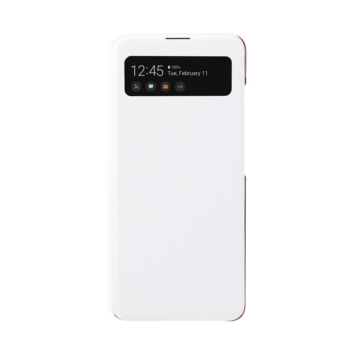 Galaxy A41 S VIEW WALLET COVER/ホワイト [Galaxy純正 国内正規品] EF-EA414PWEGJP [ホワイト]