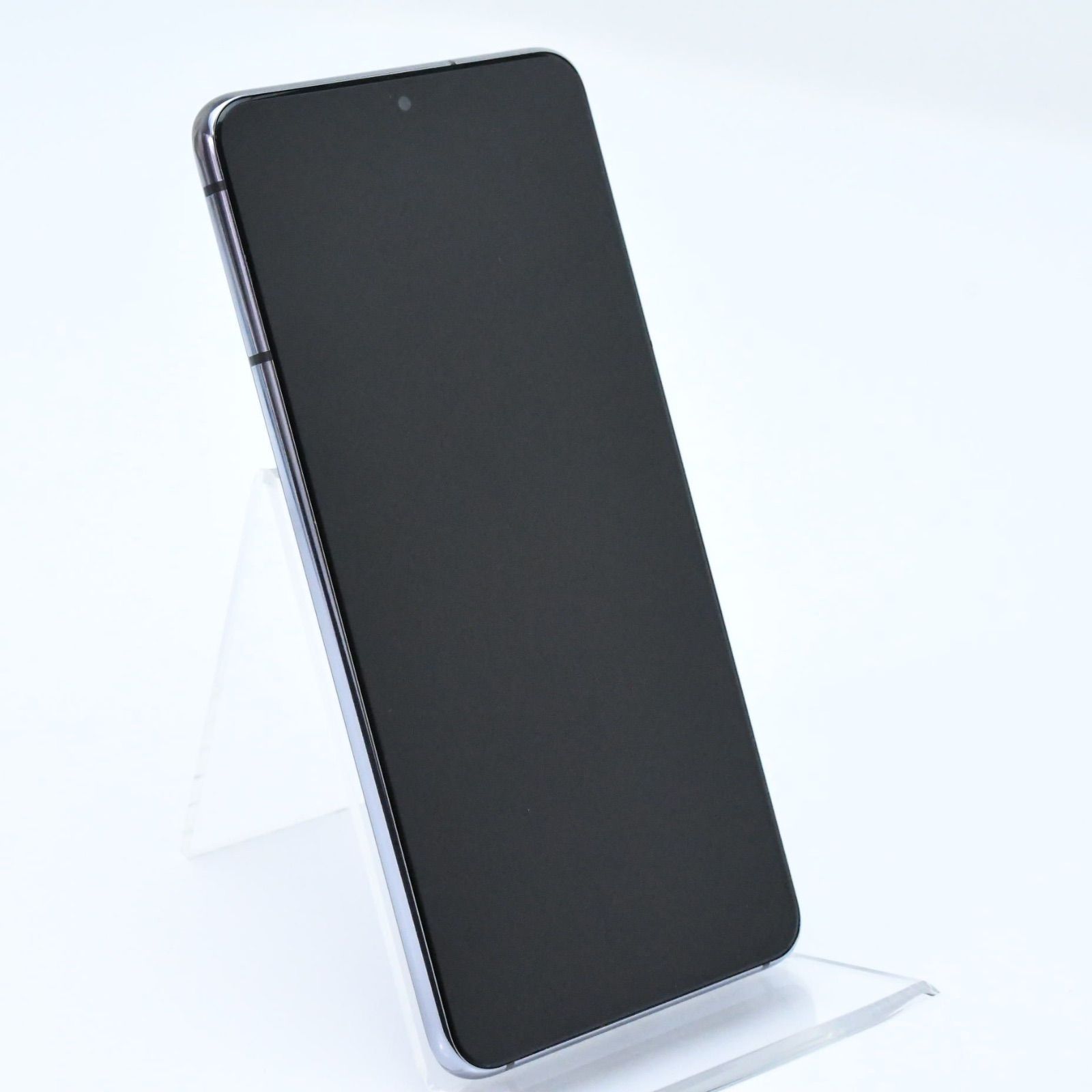 液晶美品＊電池良好】SIMフリー au Galaxy S21 5G SCG09 ファントム