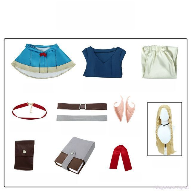 コスプレ衣装迷宮飯マルシル腰ポーチアニメ衣装コスチュームリュックセット