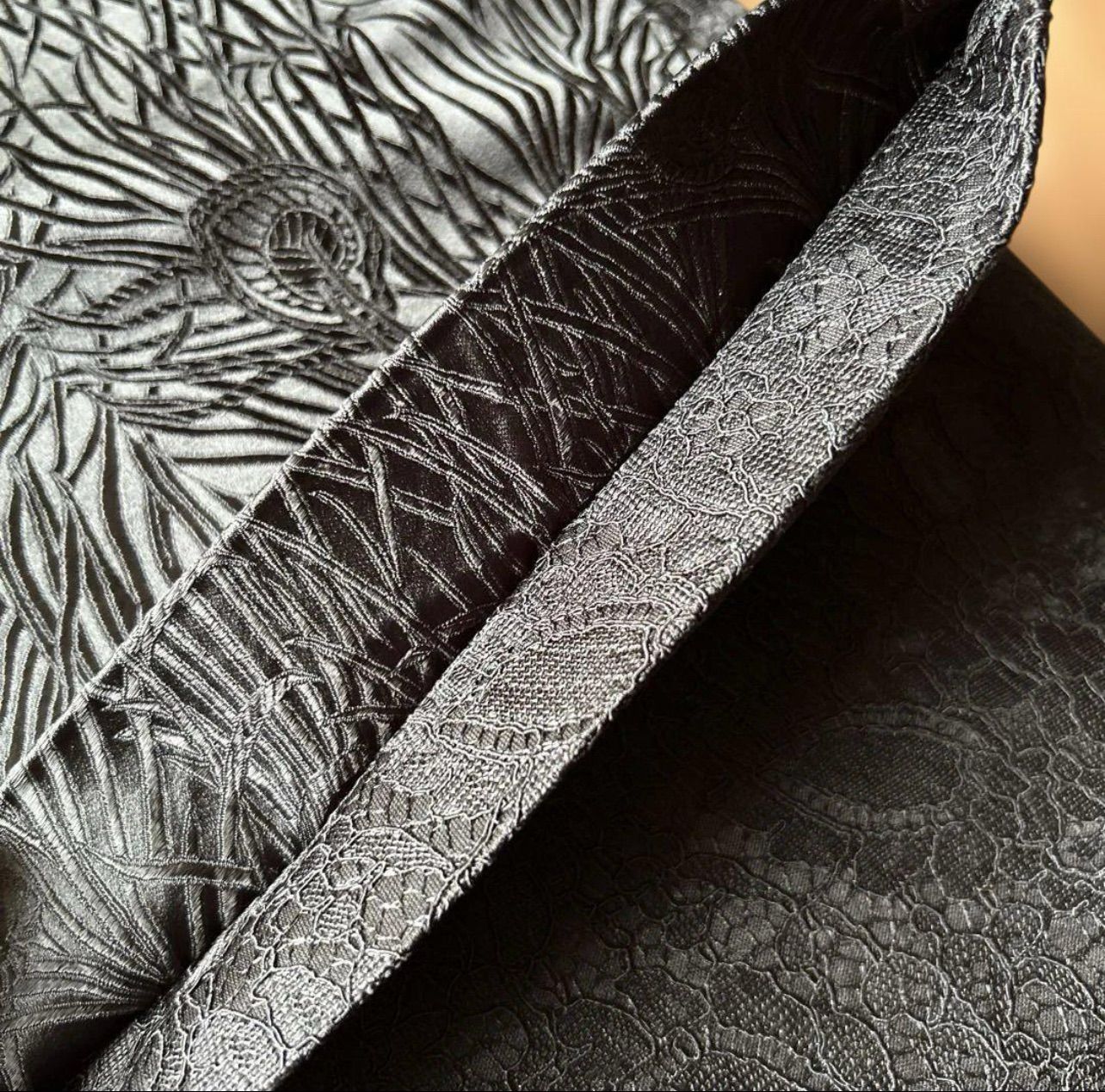 新商品♪仕立品 リバーシブル袋帯 レース&ジャガード／A