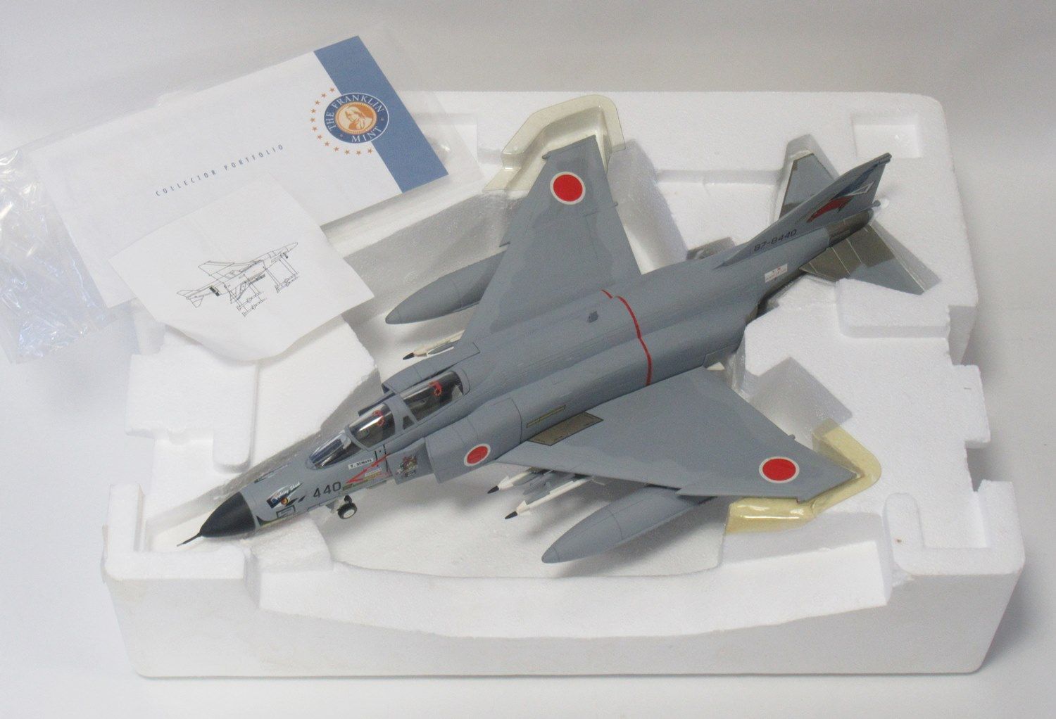 フランクリンミント 1/48 自衛隊 F4E J ファントム DC【ジャンク