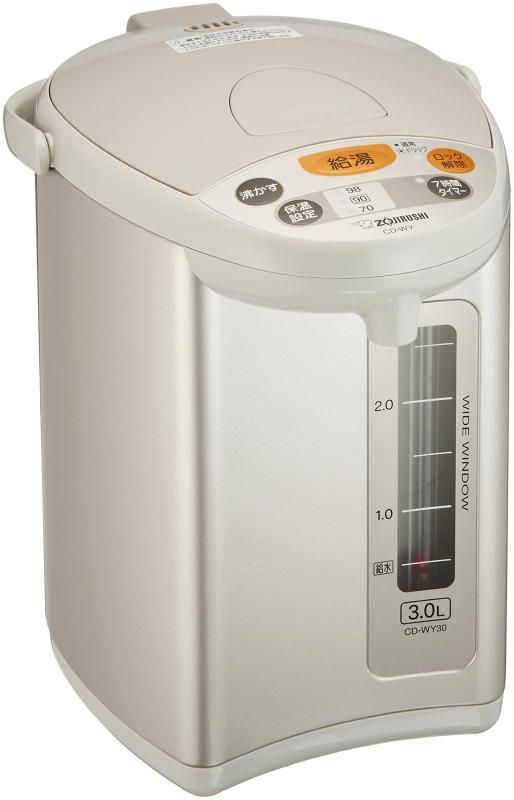 象印マホービン 電気ポット 3.0L グレー CD-WY30-HA