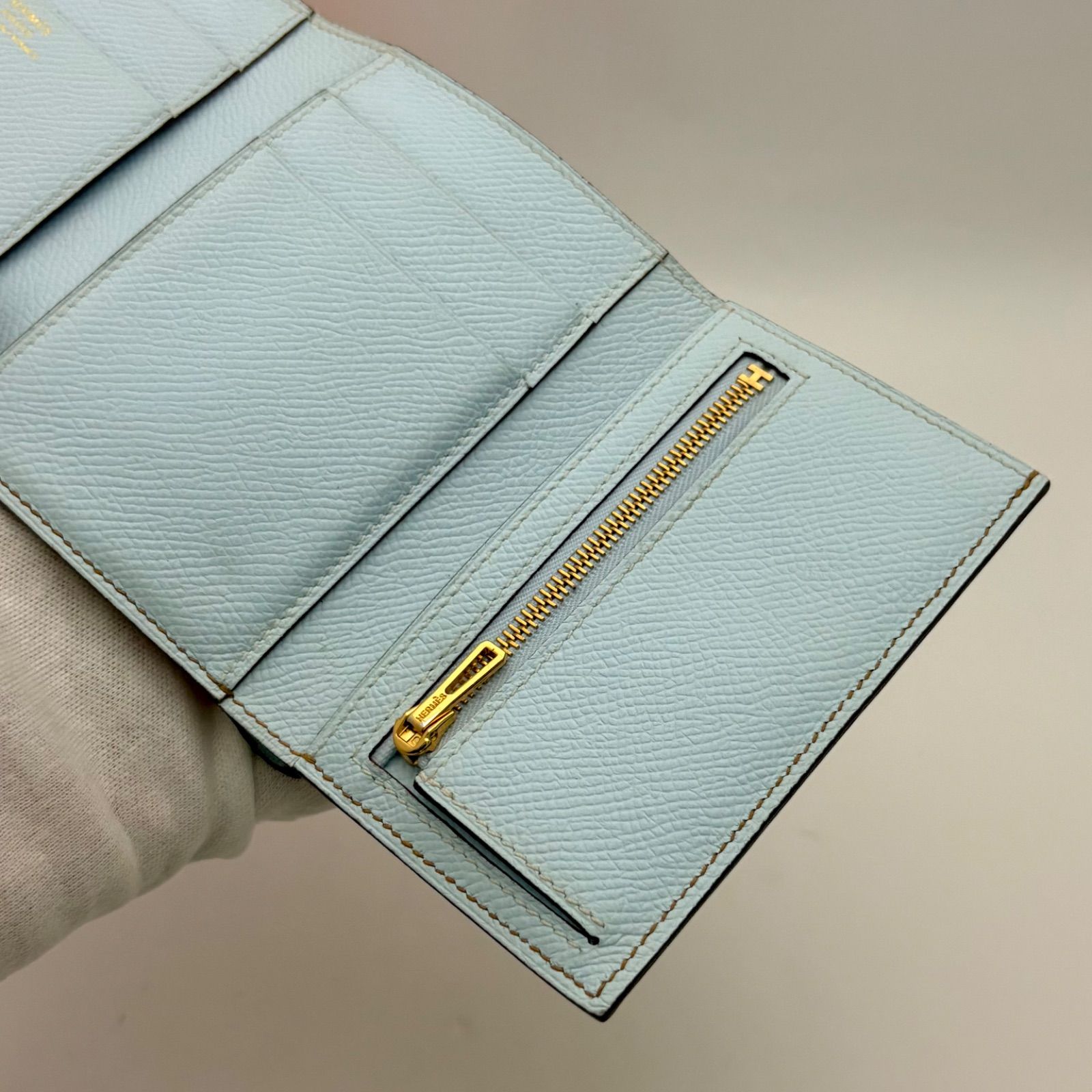 ゆうこ1497 エルメス❣️ドゴン❣️バイカラー希少新品❣️ 楽天市場】エルメス HERMES ドゴンコンパクト バイカラー 二