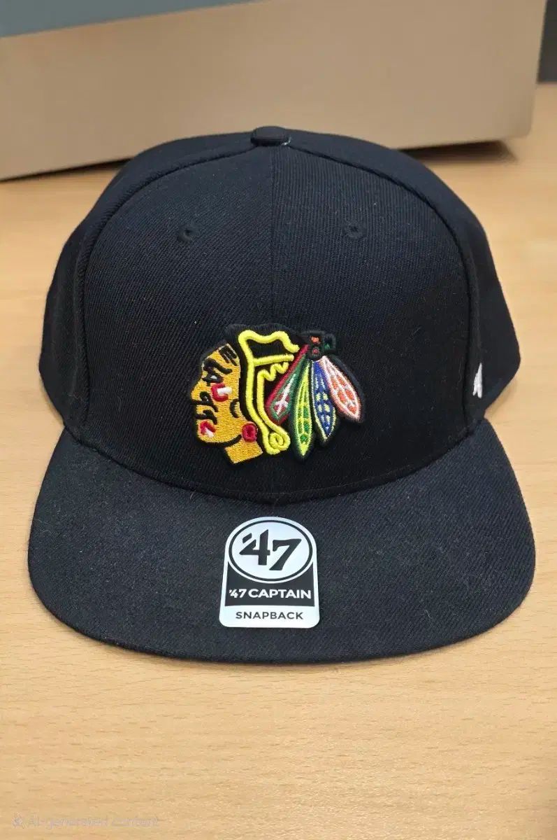 NHL シカゴ ブラックホークス スナップバック 47brand