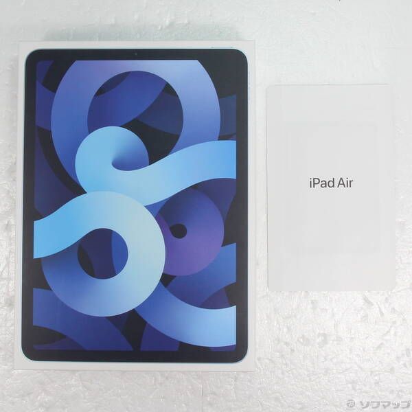 中古品〕 iPad Air 第4世代 64GB スカイブルー MYFQ2J／A Wi-Fi【352】