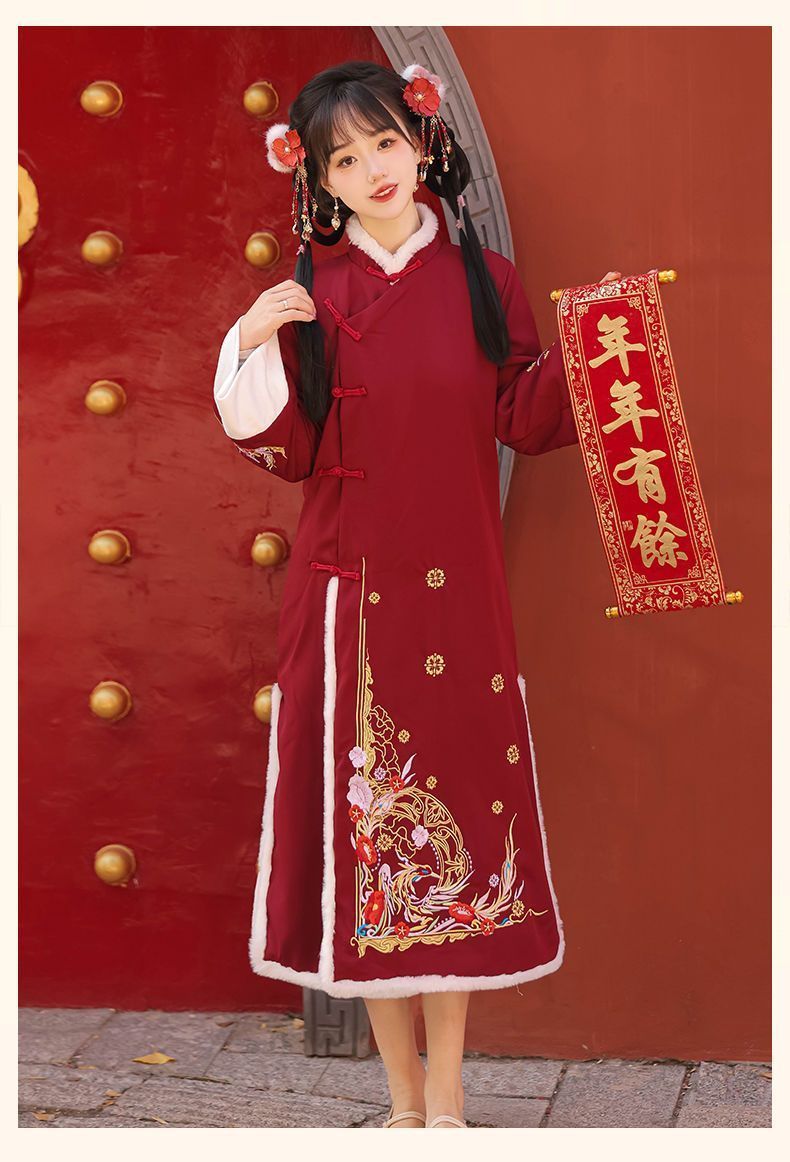 刺繍淑女風