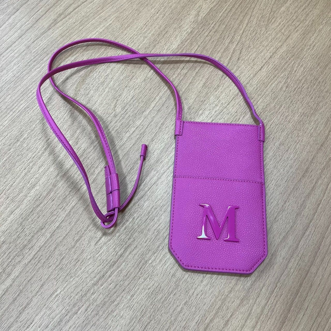 EL5 マックスマーラ スマホショルダー スマホケース Mロゴ ピンク KT9915