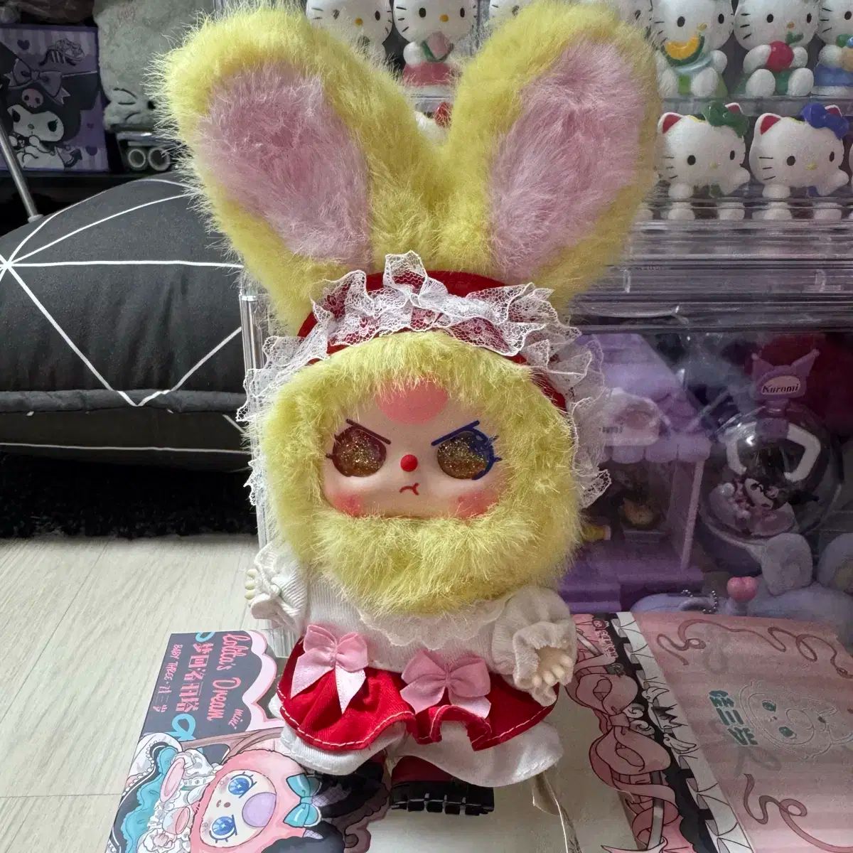 特殊目＋オイル目】babythree 新作 ロリータ 二代目400% ピンク 特殊目