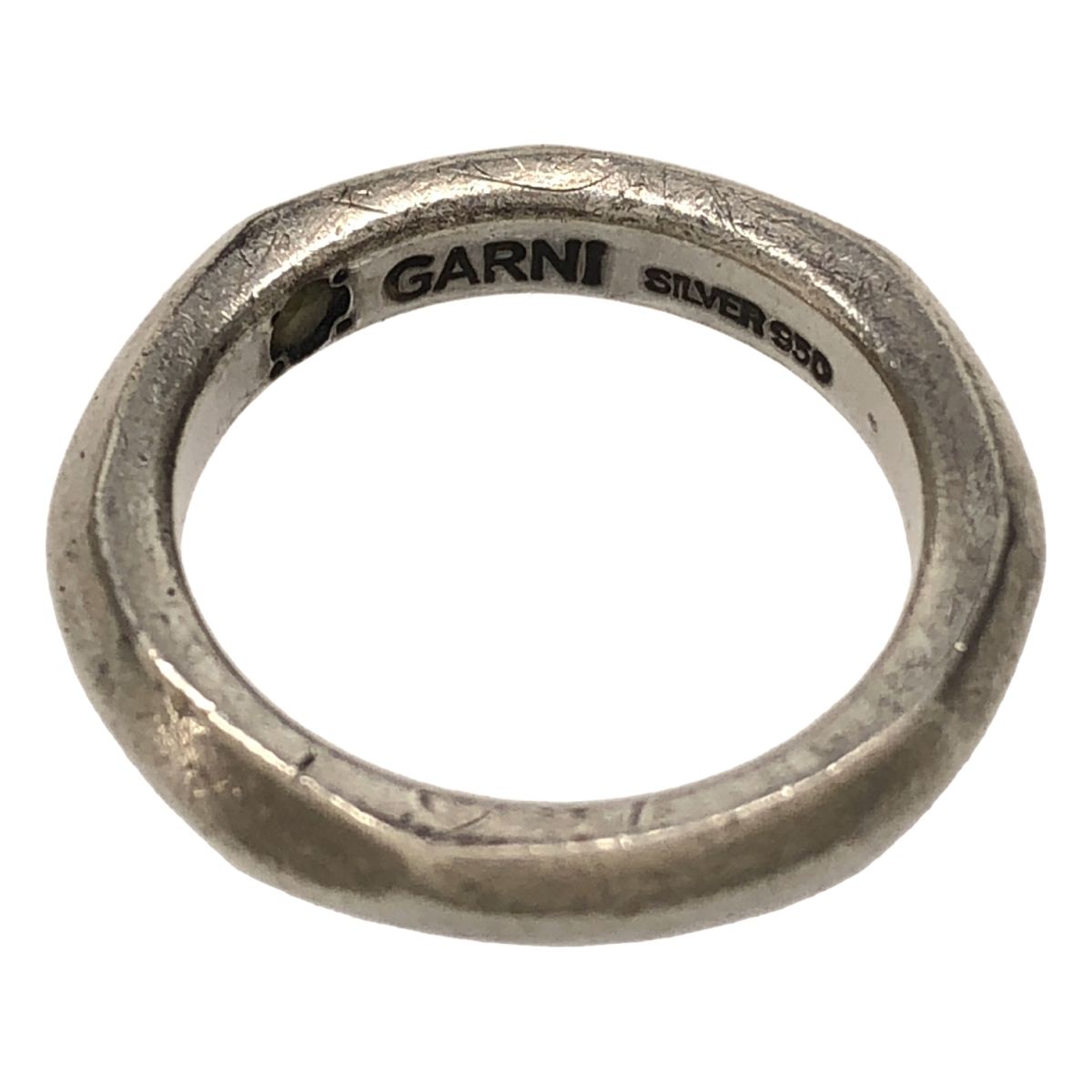 専用　廃盤【GARNI】シルバーリング 925 GARNI《ガルニ》Signet Ring - NO.1(GSR23001,GSR230002