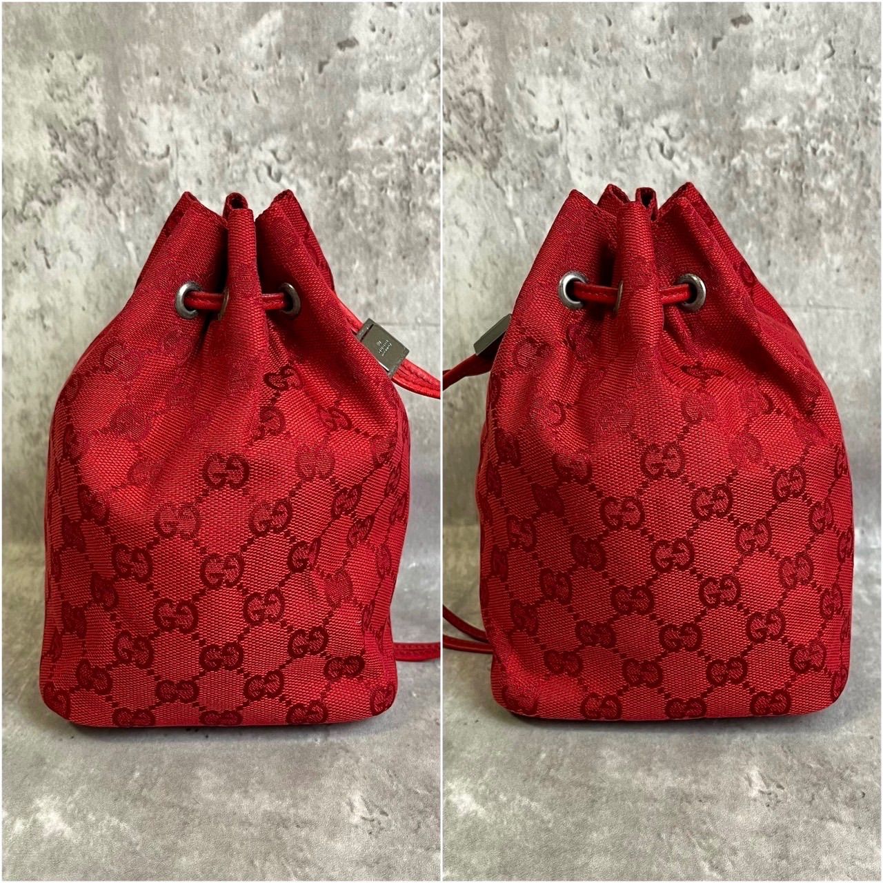 ✨良品✨ GUCCI グッチ ポーチ ハンドバッグ 巾着 バニティ 小物入れ