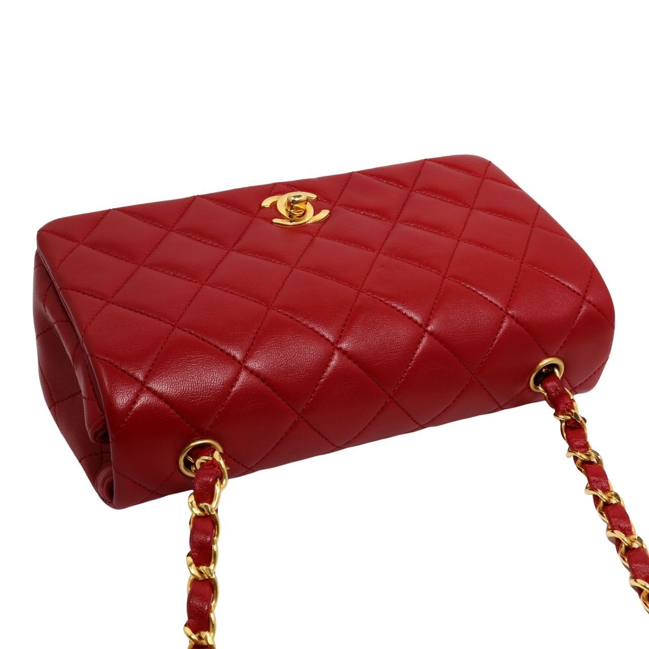 CHANEL シャネル ミニマトラッセ19 チェーン ショルダーバッグ フル