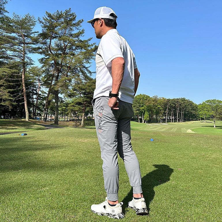 ピッコーネゴルフパンツグレー七分丈 パンツ　サラッとした生地 ピッコーネゴルフパンツグレー七分丈 パンツ サラッとした生地