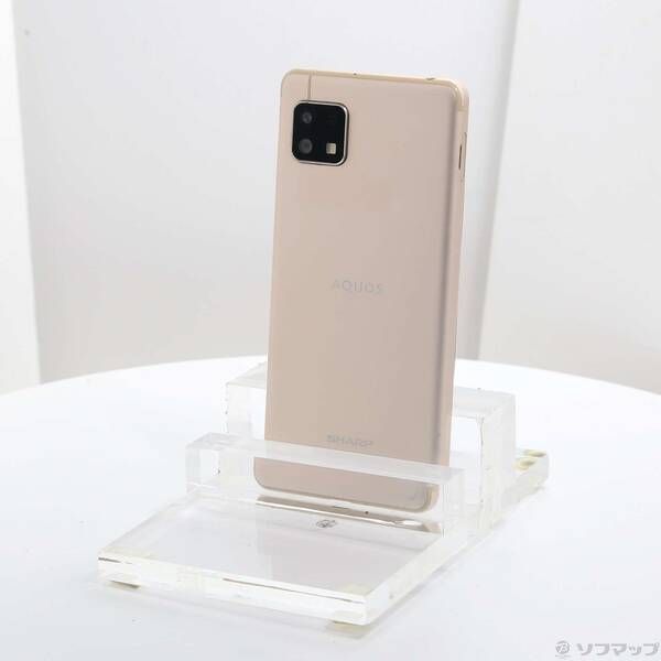 【美品】AQUOS sense4 lite ライトカッパー SIMフリー 判定○ スマートフォン・携帯電話 〔品〕 AQUOS sense4 lite 64GB ライト