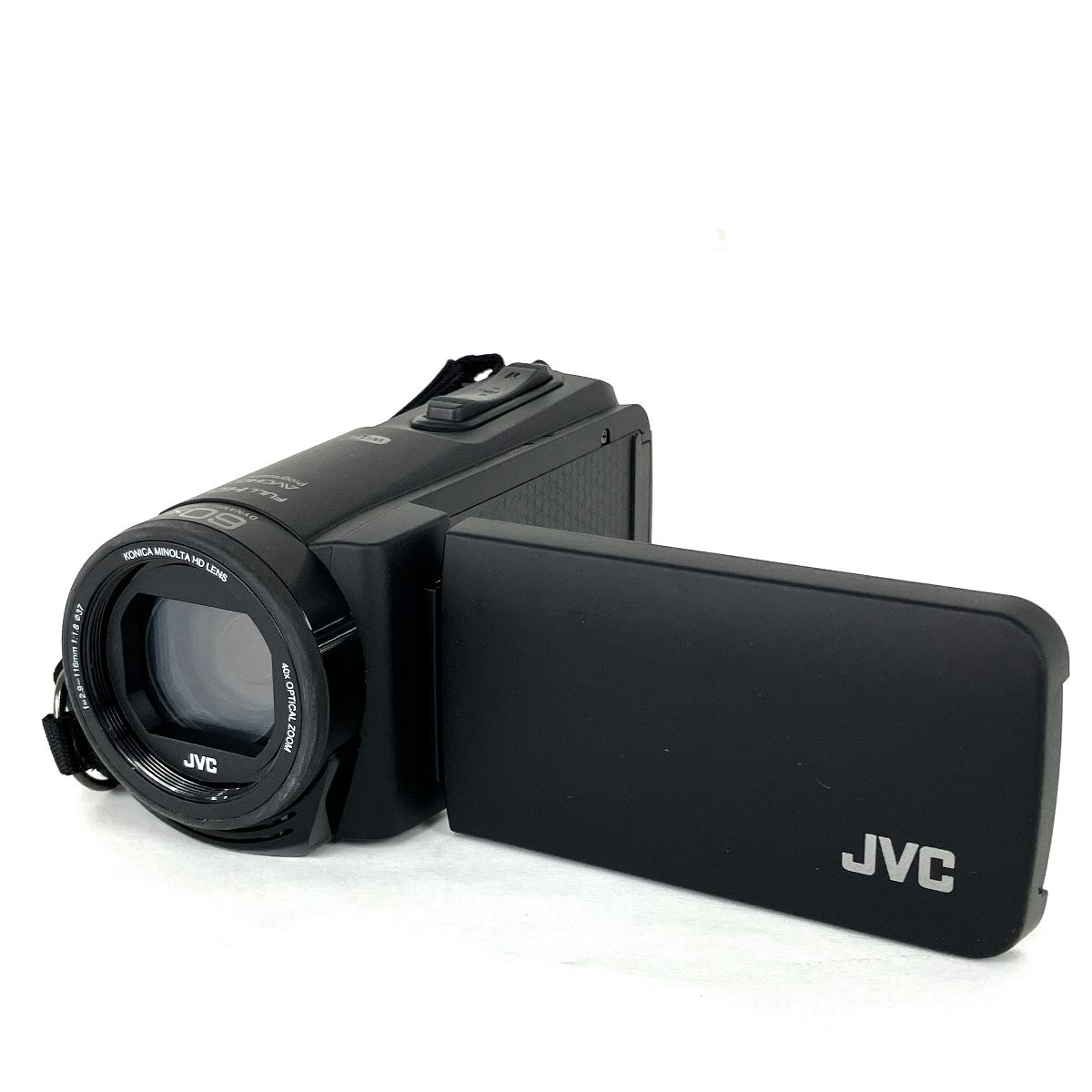 JVC Everio R GZ-RX670-B ビデオカメラ ハイビジョンメモリームービー 防水 防塵 2016年製 良好 Y10069871