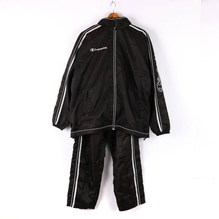 中古】チャンピオン 上下セット L あたたか