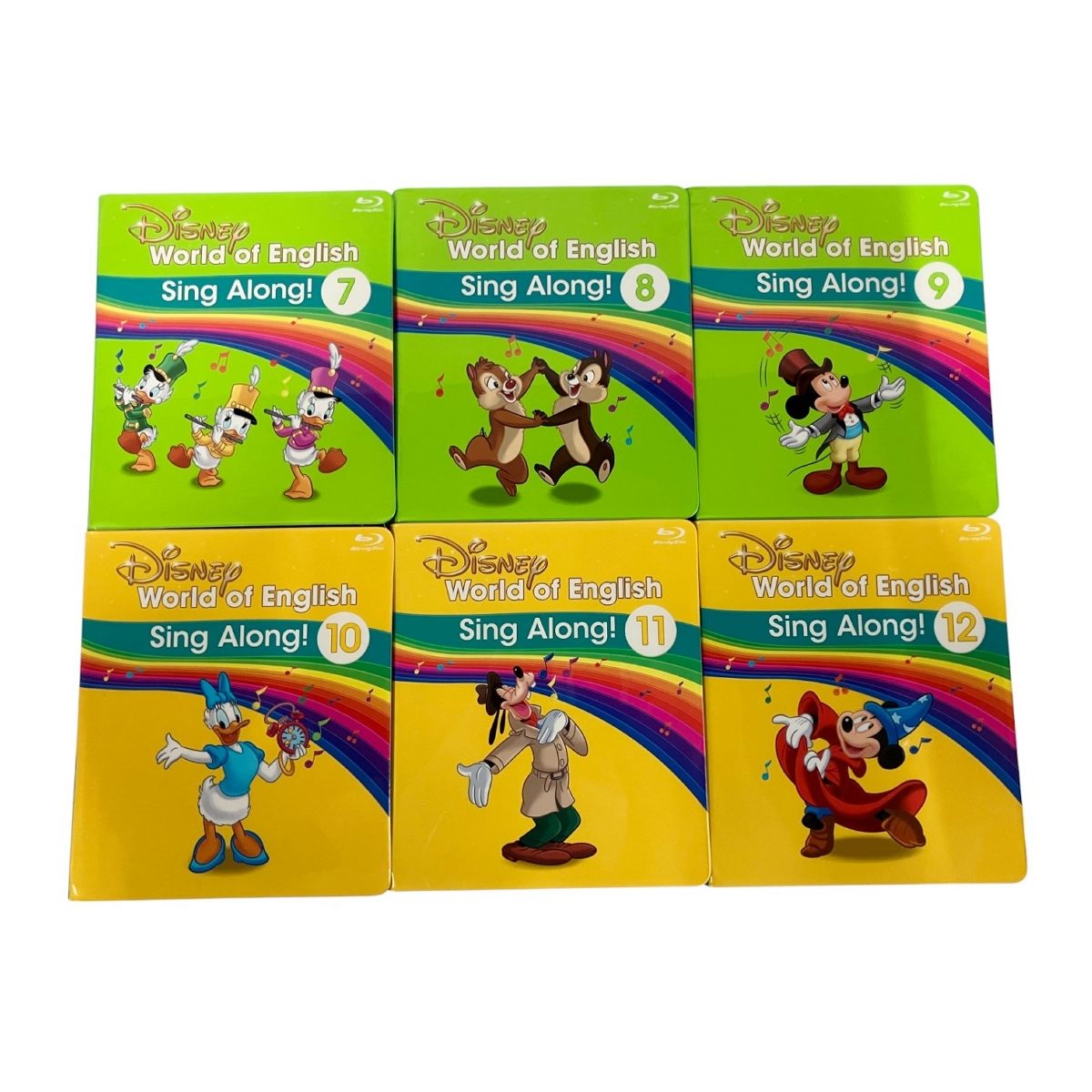 DWE ディズニー ワールド オブ イングリッシュ シングアロング DVD 