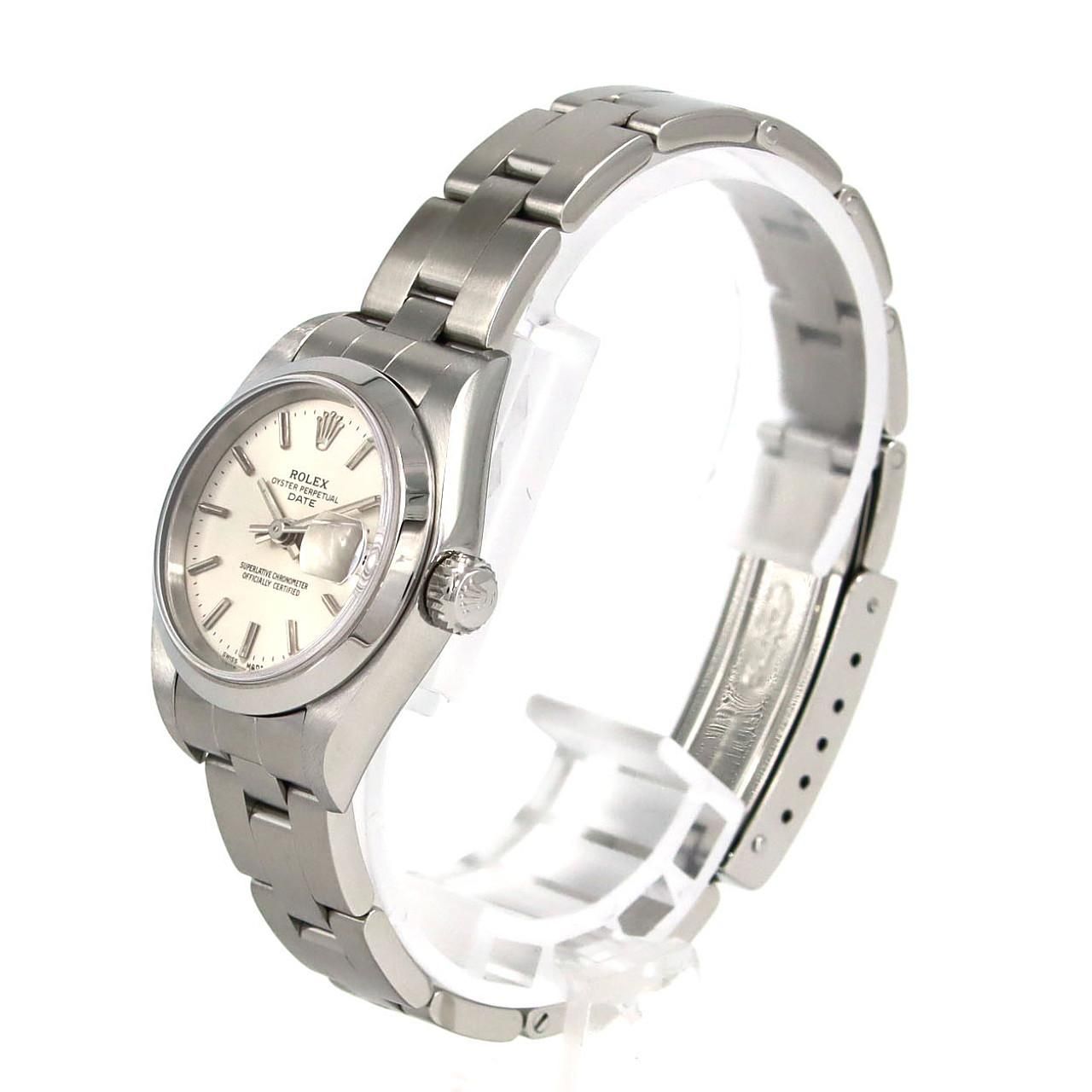 ロレックス オイスターパーペチュアルデイト 79160 SS 自動巻 Y番  