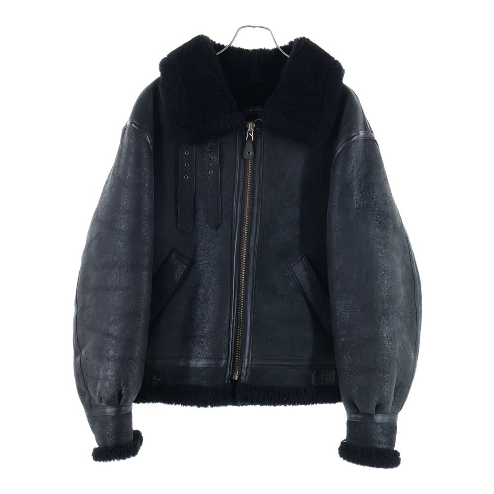 AVIREX アヴィレックス B-7 ムートン フライトジャケット M ブラック