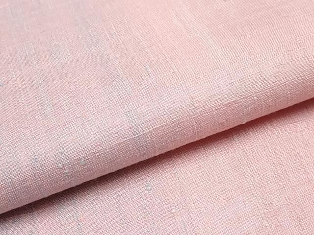 平和屋本店□極上 よねざわ 新田工房 紅花紬 反端付き 逸品 未使用  