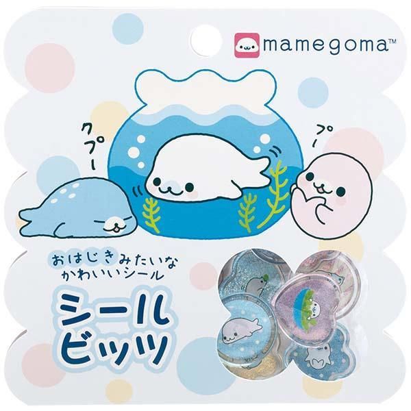 まめゴマ シールビッツ SE69008 サンエックス おはじき風 シール