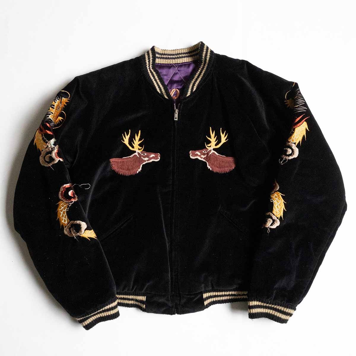 美品 良デザイン テーラー東洋 リバーシブル スカジャン TT10930 スカジャン/テーラー東洋/NO151 鷲