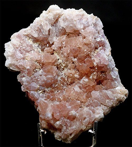 D86-191〕希少 ピンクアメジスト アルゼンチン産 ジオード クラスター