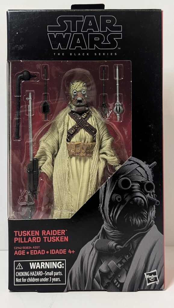 HASBRO 41 / THE BLACK TUSKEN RAIDER 6インチ