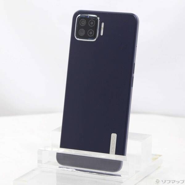 スマートフォン・携帯電話 〔品〕 OPPO A73 64GB ネービーブルー