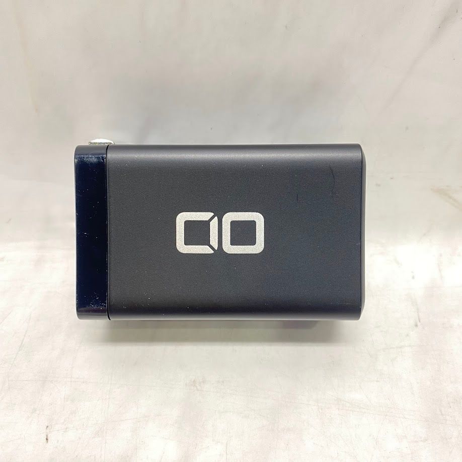 CIO ACプラグタイプ GaN65W急速充電器 PD/PPS対応 3ポート CIO-G65W2C1A ブラック