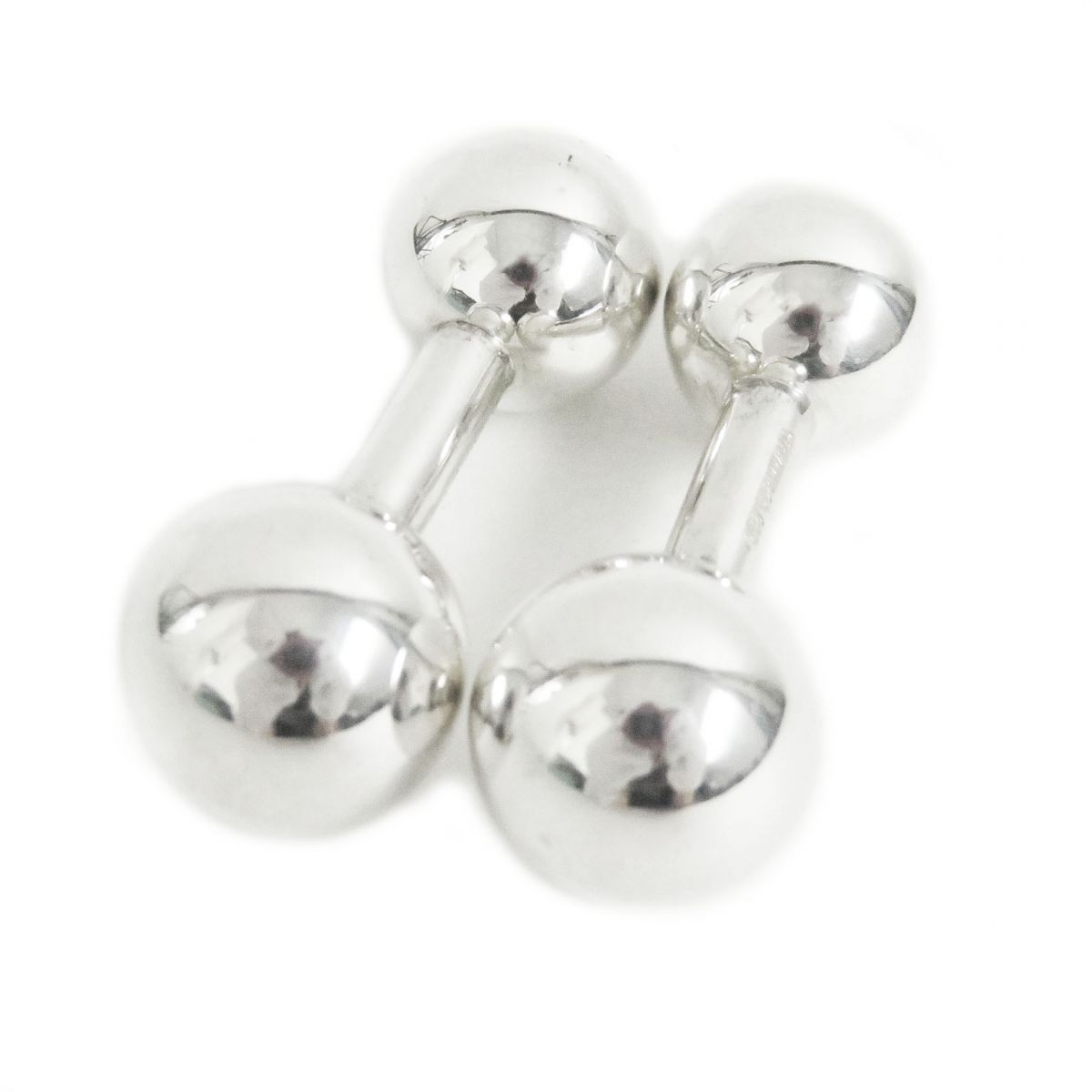 美品□Tiffany＆Co./ティファニー ダンベルモチーフ SV925