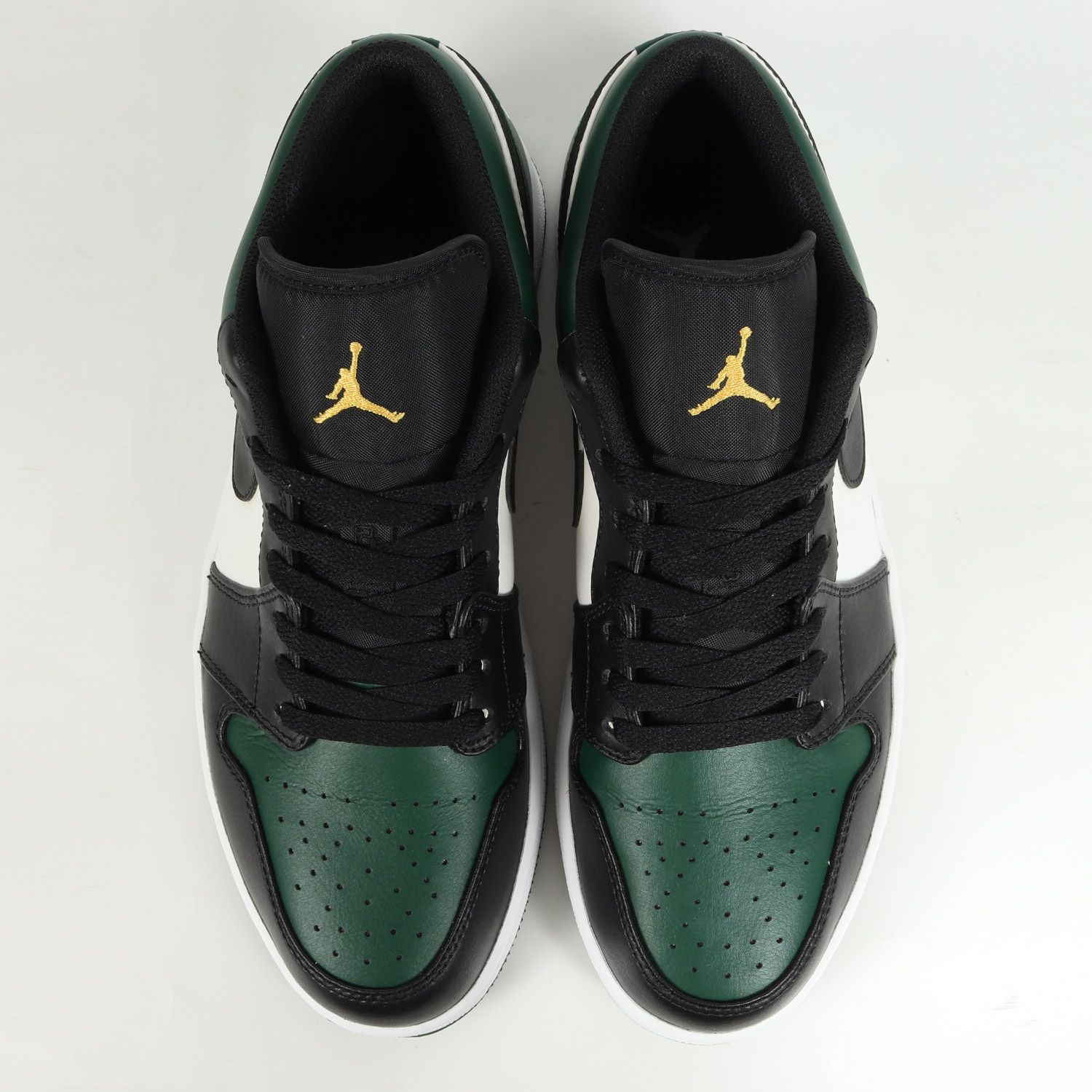 美品 NIKE ナイキ AIR JORDAN 1 LOW GREEN TOE (553558-371