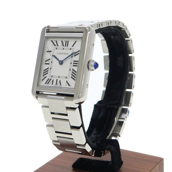 カルティエ タンクソロSM W 24×H 30mm W5200013 レディース 腕時計 Aランク