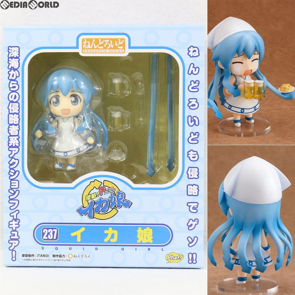 ねんどろいど 237 イカ娘(いかむすめ) 侵略!?イカ娘 完成品 可動フィギュア Phat!(ファット・カンパニー) ねんどろいど イカ娘