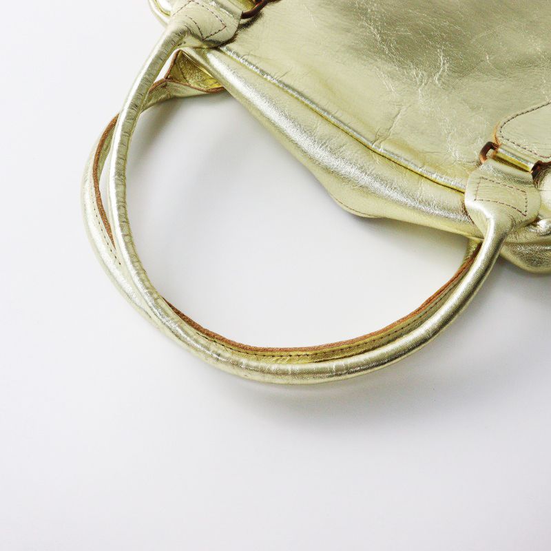 ポールハーデン Paul Harnden Chunky bag チャンキーバッグ/イエロー