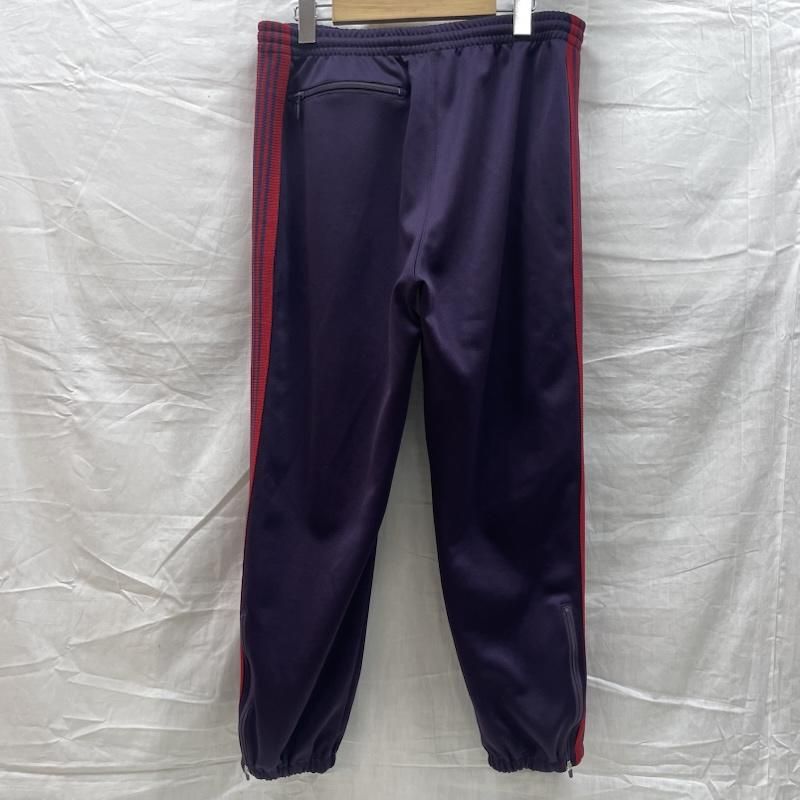 Needles ニードルス その他ボトムス 22FW NARROW TRACK PANT ナロー トラックパンツ ジャージ 刺繡 蝶 紫 ライン パープル Mサイズ