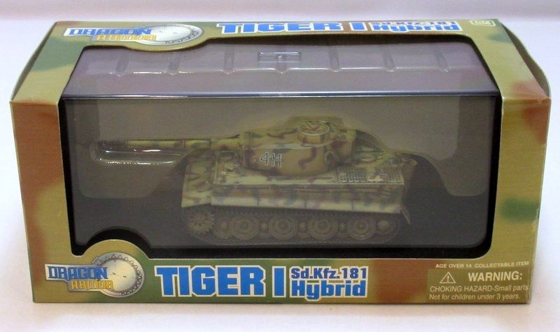 DRAGON 1/72 ドラゴンアーマー TIGER I Sd.Kfz.181 Hybrid s.Pz.Abt.506 Ardennes 1944 60289