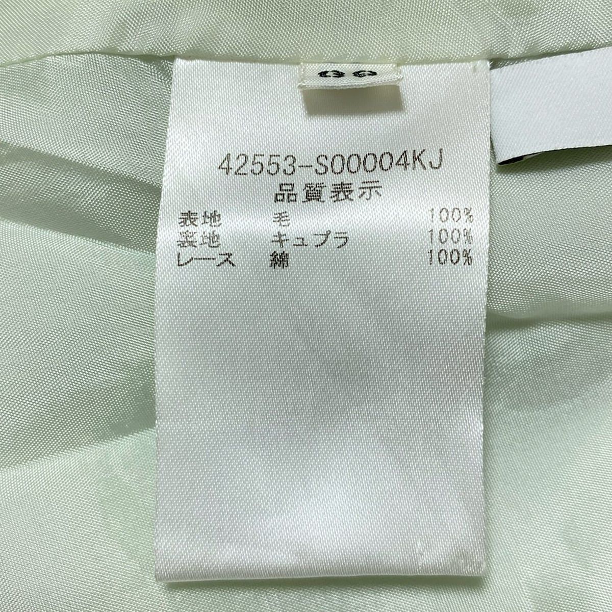 フォクシー 38サイズ 七分丈 □美品□FOXEY フォクシー Pont Neuf 七分袖 コート サイズ38