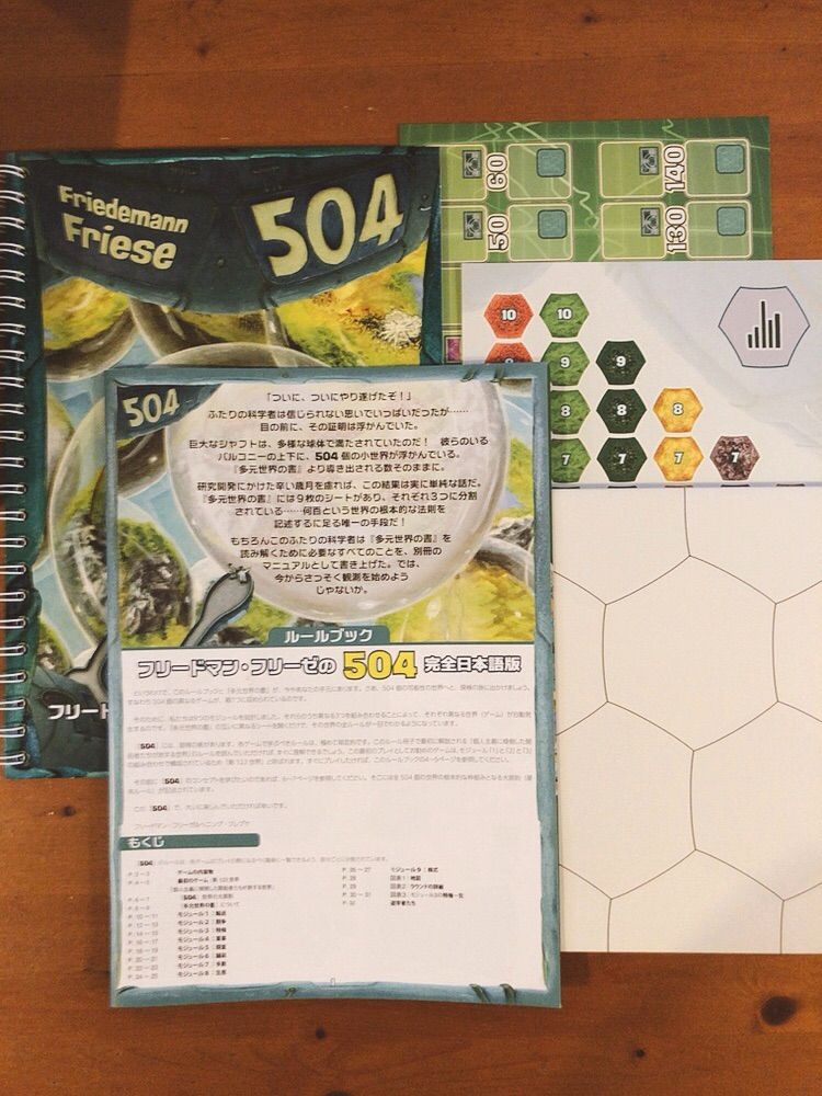 504 完全日本語版 ボードゲーム フリードマンフリーゼ作 - メルカリ