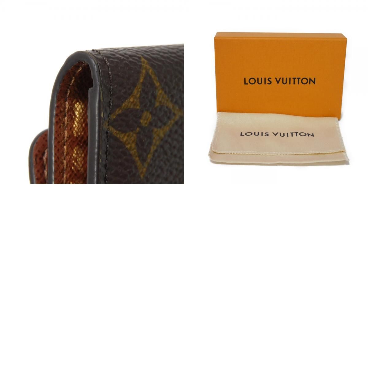 LOUIS VUITTON ルイ・ヴィトン ミュルティクレ 6 現行 LVロゴ フラワー