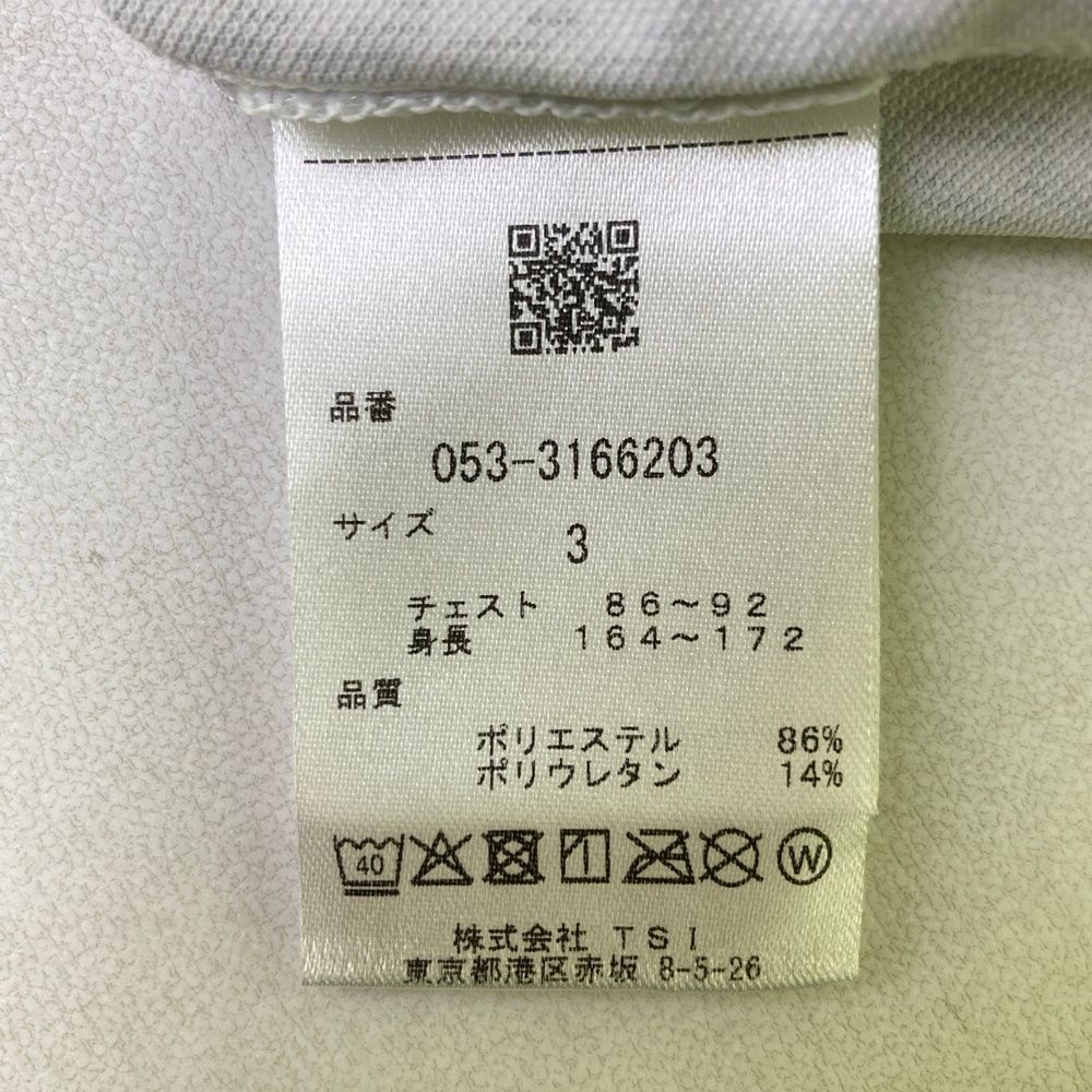 サイズ：3 PEARLY GATES パーリーゲイツ ハイネック 長袖インナーT