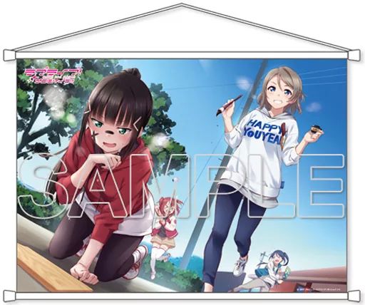 Aqours タペストリー Amazon.co.jp: ラブライブ！サンシャイン！！ B2タペストリー