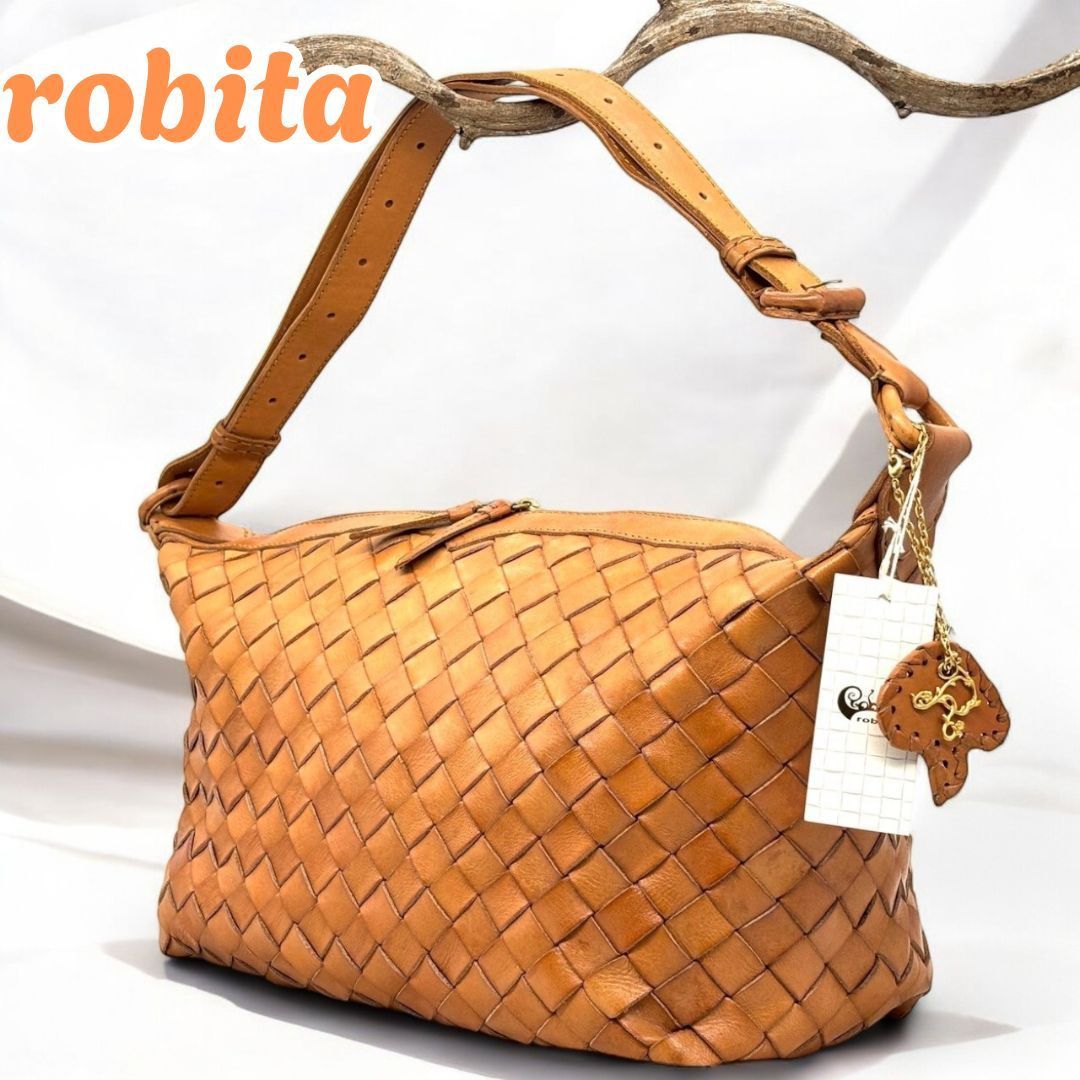 ◇新品未使用 robita ロビタ ハンドバッグ タグ付き 暮らしに