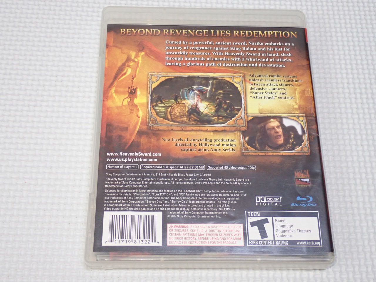 WCW Mayhem Playstation Game, Case, Manual (Complete