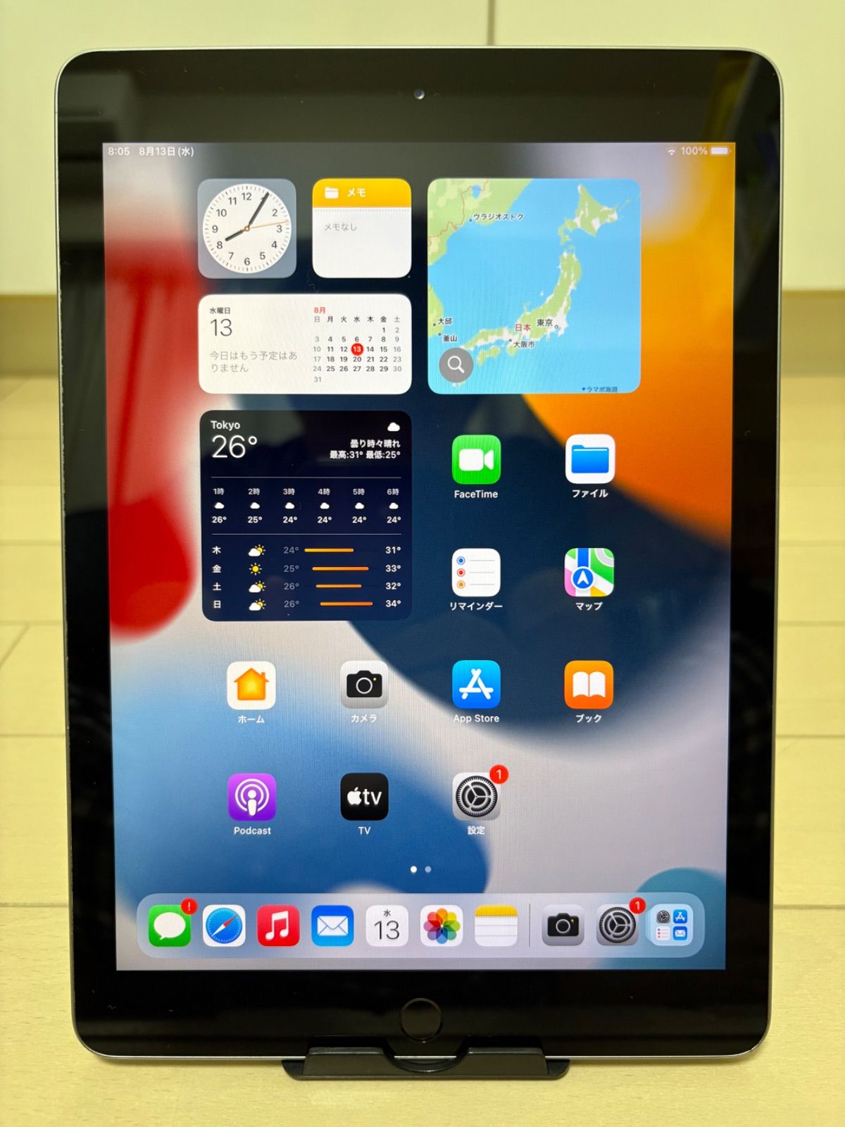 【ジャンク扱い】Apple iPad (第6世代) 32GB  スペースグレイ 良品/即配送】Apple iPad (第6世代) Wi-Fiモデル 32GB スペース