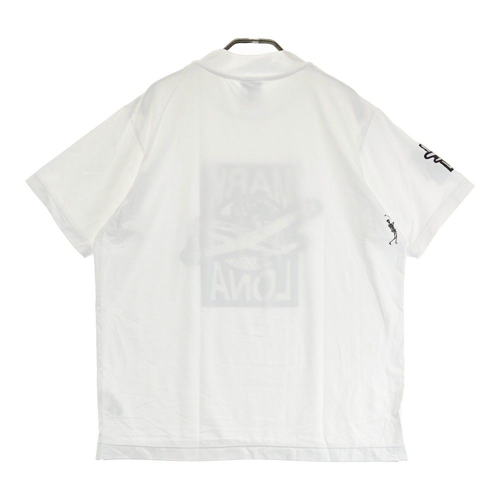サイズ 48 MARK-LONA マークアンドロナ モデル ハイネック 半袖Tシャツ ホワイト系 240101381351 ゴルフウェア メンズ ストスト