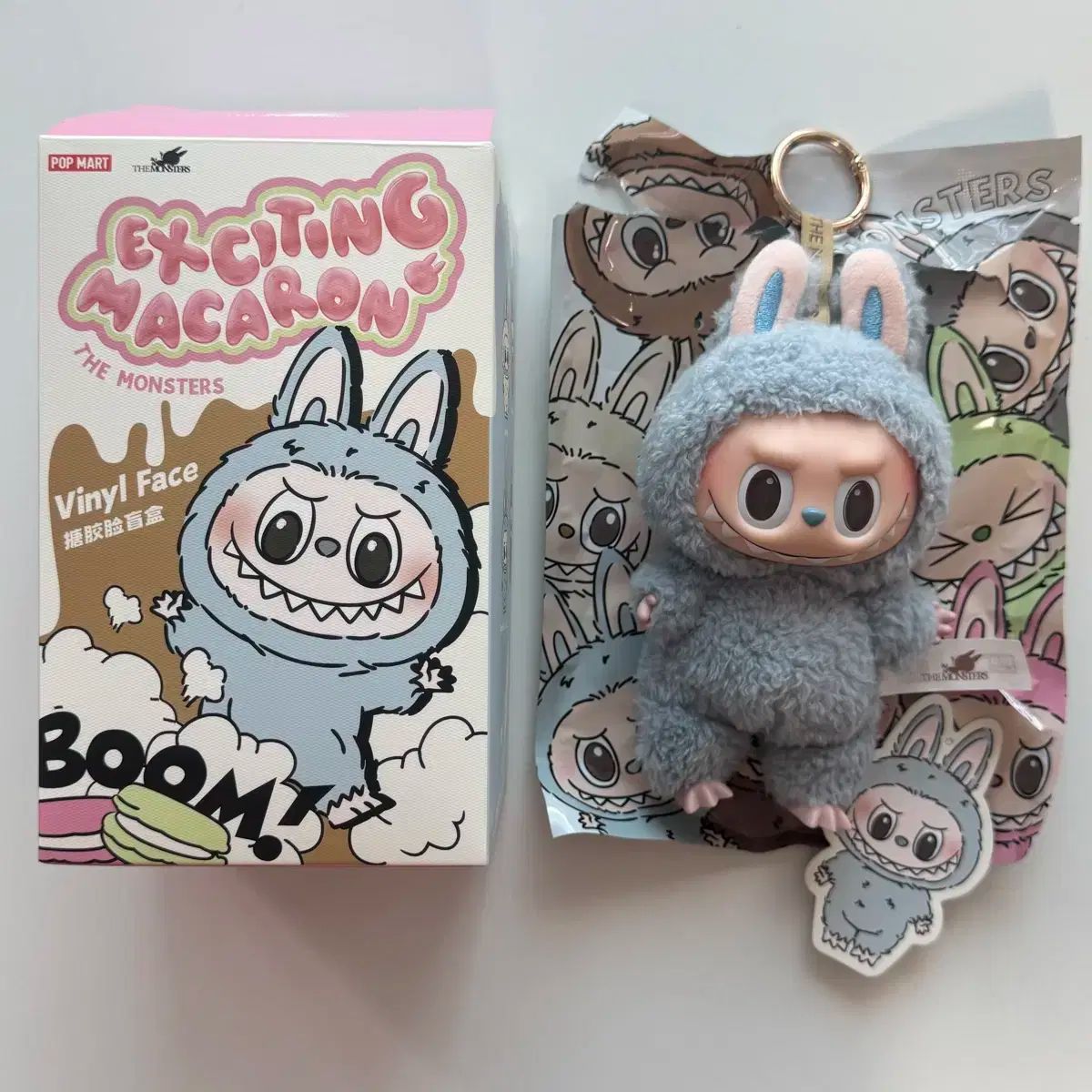 POP MART★LABUBUマカロン　シーソルト 正規品POPMART ラブブ マカロン シーソルト ポップマート 新品