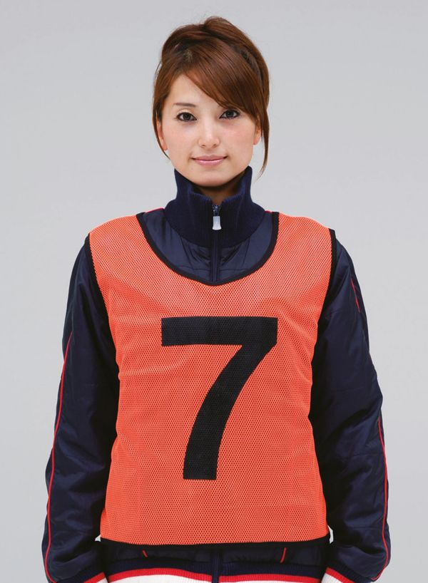 トーエイライト TOEI LIGHT メッシュベスト 1〜10 蛍光イエロー ビブス