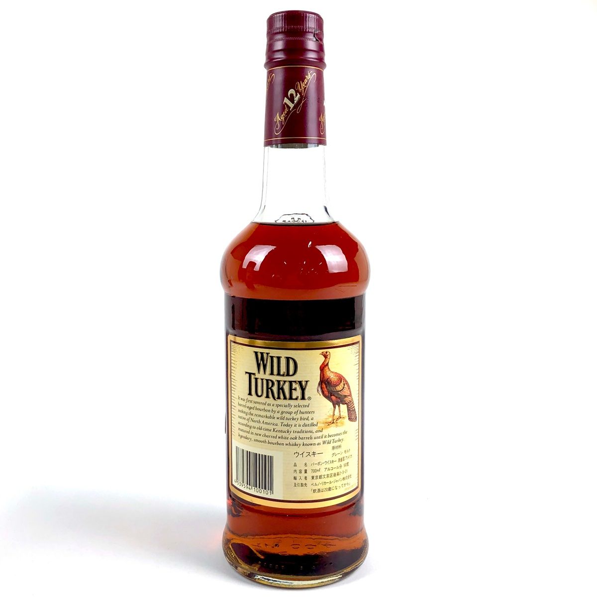 ワイルドターキー WILD TURKEY 12年 旧旧ボトル 750ml アメリカン